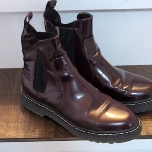 Men's Burgundy Chelsea Boots
